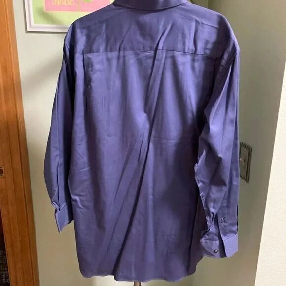 Blue Long Sleeve Nautica Shirt M55 - Picture 2 of 3